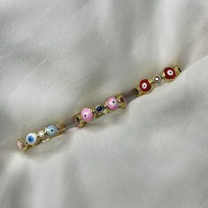 Anillos de ojos de colores