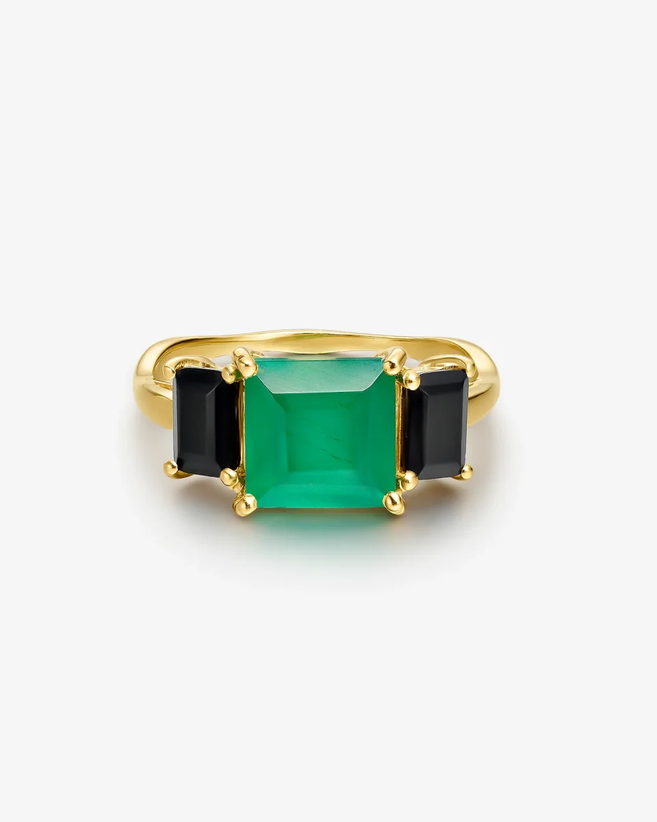 Anillo Antonella Cuarzo Verde - Imagen 2