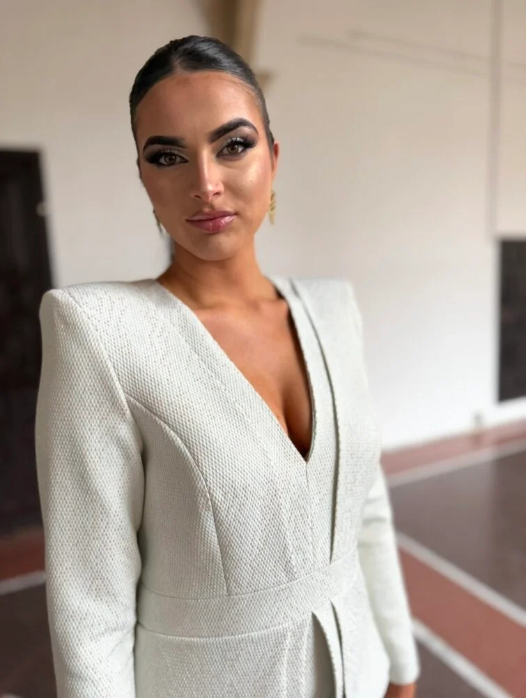 Vestido Zafiro Aguamarina - Imagen 4