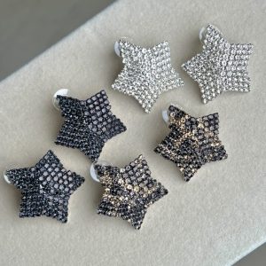 zarcillos grandes estrellas