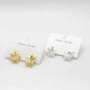 zarcillos de mariposas