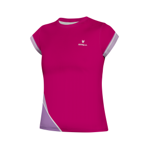SP.PADL.205 Camiseta ULTRALIGHT manga corta padel Mujer RUBI