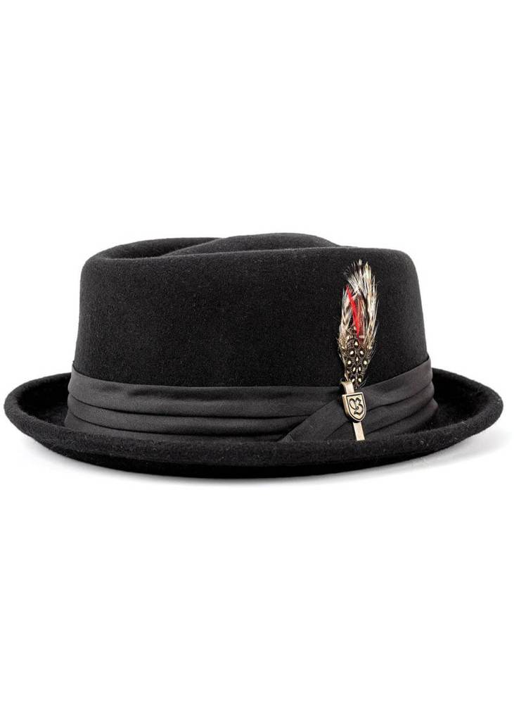 Brixton Stout Pork Pie - Sombrero negro - Imagen 2