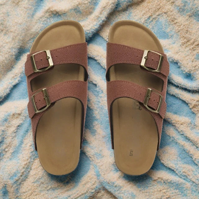 Women's Cork Footbed Sandals - Imagen 8