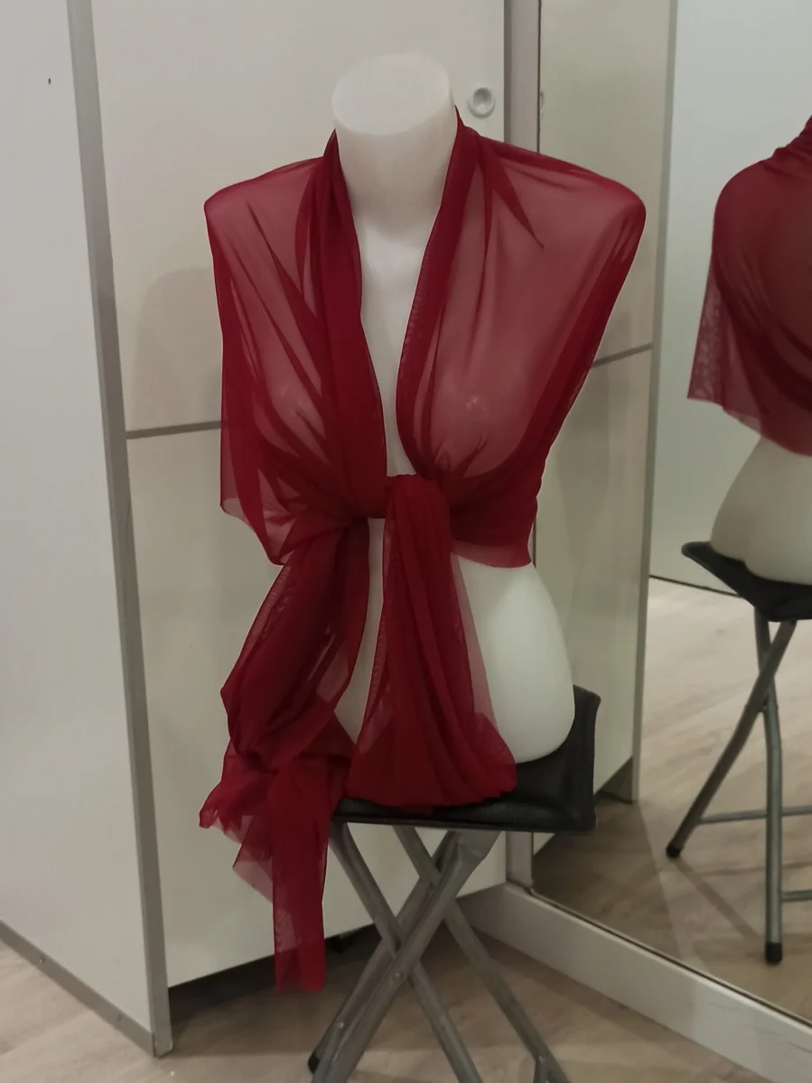 Chal de Tul para Fiestas y Bodas - Imagen 4