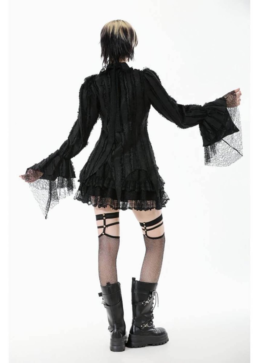 Dark in Love Morgan Blusa Negra - Imagen 4