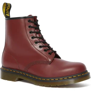 Dr. Martens 1460 Smooth botas de piel con cordones rojo cereza