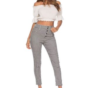 Layla Houndstooth Pants