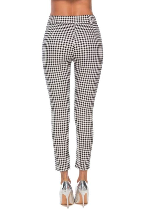 Layla Houndstooth Pants - Imagen 4