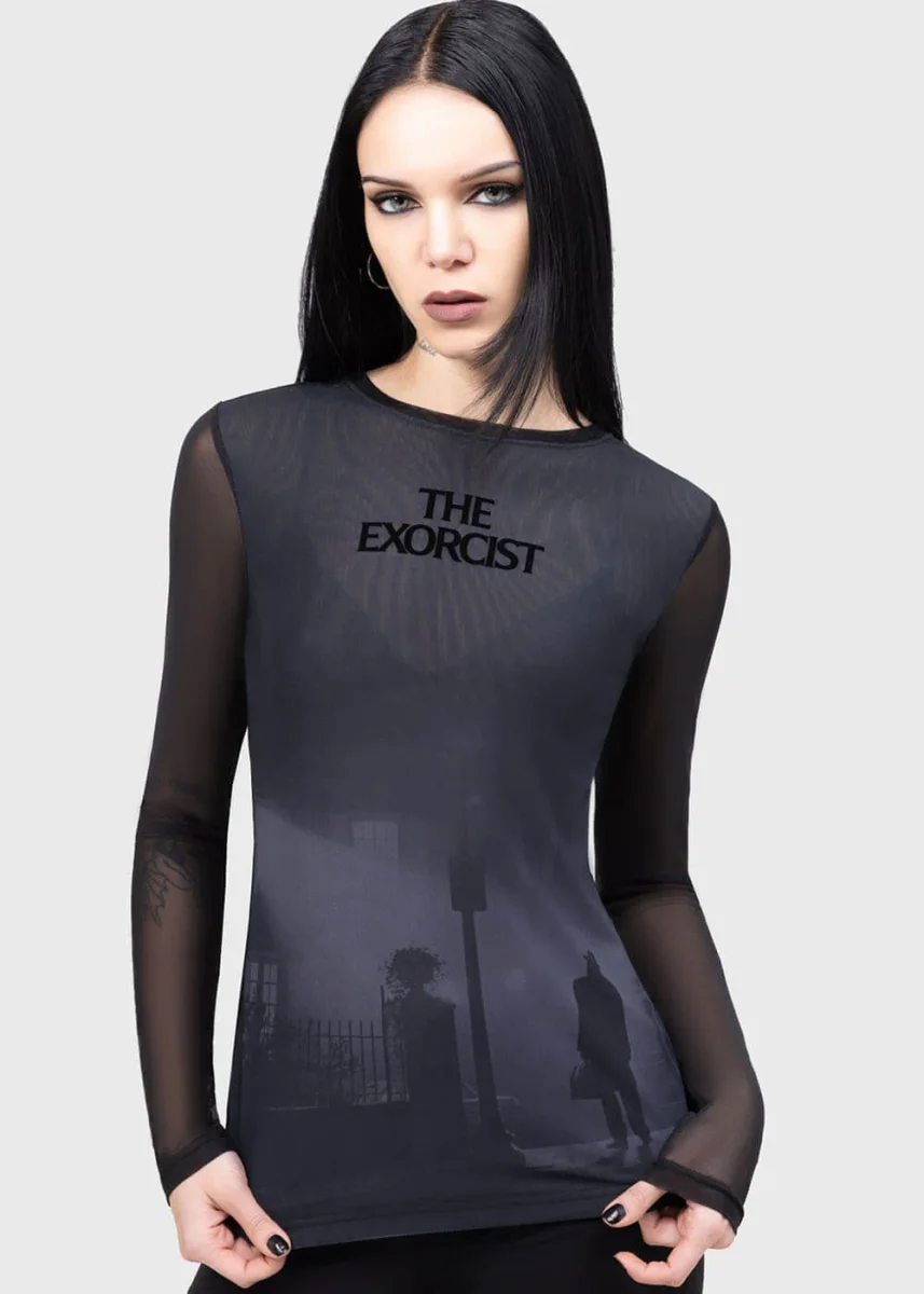 Killstar x Exorcist The Exorcist Long Sleeve Top Zwart