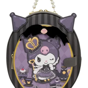 Loungefly Sanrio Kuromi 20th Anniversary Cameo Rugtas