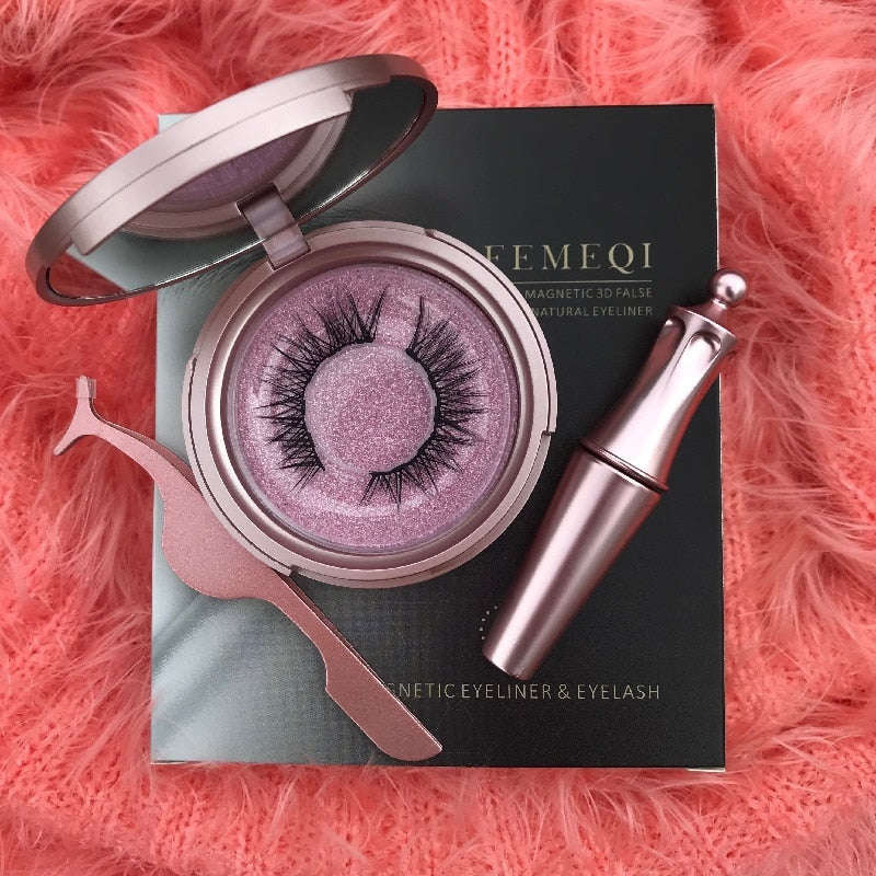 Glam Magnetic Eyeliner & Eyelashes Kit - Imagen 2